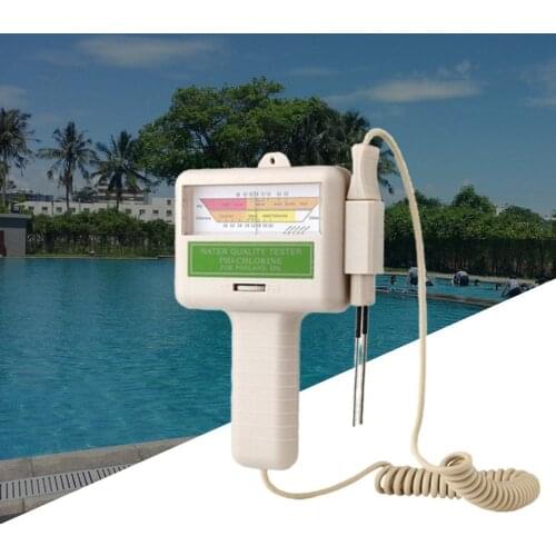 Portable Pc101 Instrument Water Quality Tester Home Swimming Pool Chlorine Ph Water Quality Tester Ph Meter Tester