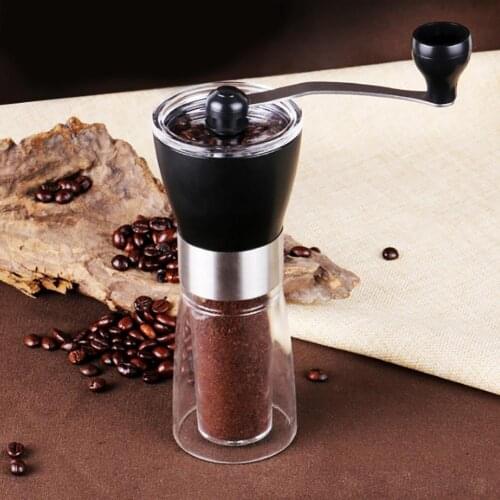 Adjustable Ceramic Burr Manual Grinding Coffee Grinder Core for Home Office Portable Hand Crank Bean for Pepper Mill Kitchen Too
