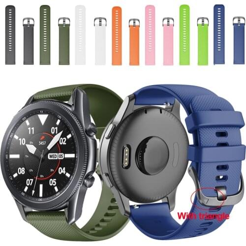 Strap For Samsung Galaxy Watch Active2 2 40/44mm sport wrist bracelet watchband 20 22mm Watchstrap galaxy watch3 41 45 46mm band
