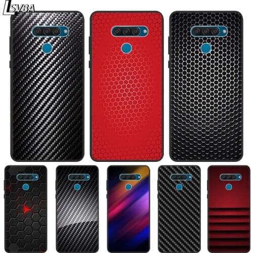 Carbon Venom structure Fiber For LG K22 K71 K61 K51S K41S K30 K20 Q60 V60 V50S V50 V40 V35 V30S V30 G8 G8S G8X ThinQ Phone Case