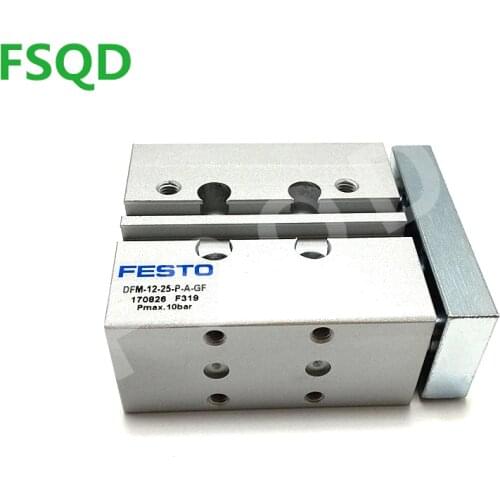DFM-12-10,20,25,30,40,50,75,80,100-P-A-KF FESTO Guided drives cylinder Pneumatic Components DFM series