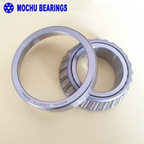 1pcs Bearing 32007 X 35x62x18 32007-X 32007X/Q 2007107 E Cone + Cup MOCHU High Quality Single Row Tapered Roller Bearings