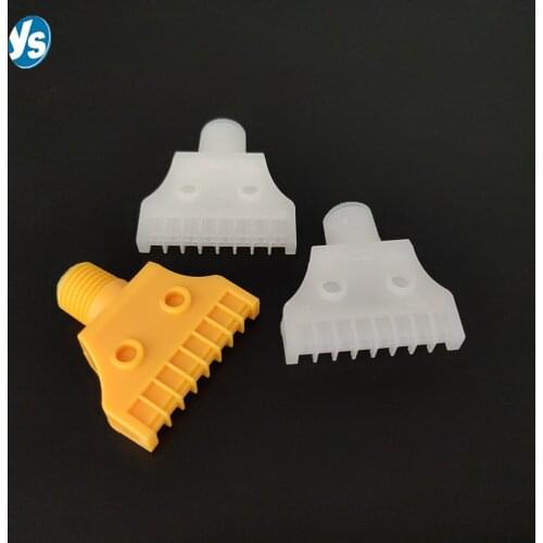 10PCS 1/4'' BSPT PVDF Air Blower Windjet Nozzle for Drying,Spray Drying Nozzle,ABS Windjet Air Nozzle