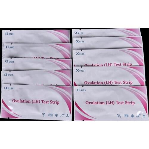 10pcs/lot Household PH Test Strip Indicator LH Test Paper For Water Saliva and Urine Testing Measuring Pregnancy