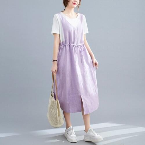 2021 New Arrive Summer Maternity Dress Woman Casual Patchwork Large Size Dresses Pregnant Woman Clothing MD-03106