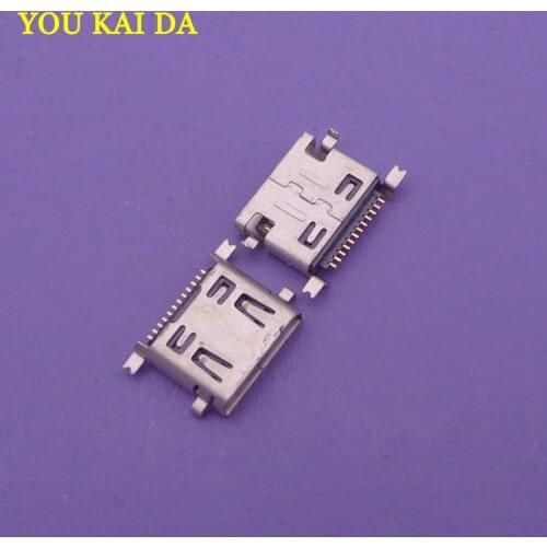 30pcs 12pin mini Micro USB type Female Connector For Mobile Phone Micro USB Jack Connector Charging Socket charger port