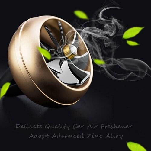 5 Colors Available Zinc Alloy Flavoring in Car Delicate Quality Air Freshener For Auto Automobiles Air Vent Perfumes Accessories