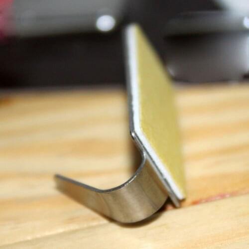 6PCS Self Adhesive Home Kitchen Wall Door Stainless Steel Holder Hook Hanger #XTN