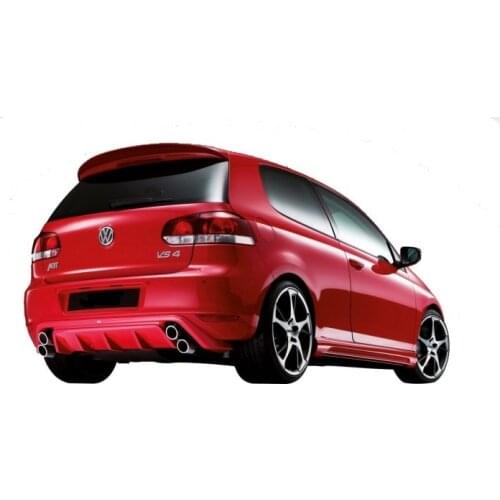 Golf 6 Hb car Rear trunk Spoiler lip for Golf 6 Hb 2009 - 2012 ABS