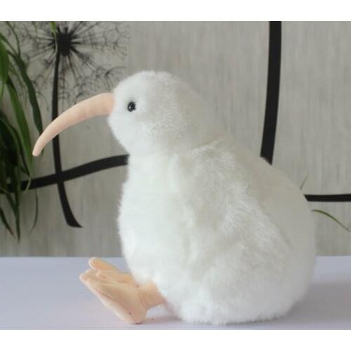 White kiwi plush toy lovely cartoon kiwi bird soft doll kids toy decoration birthday gift h1267