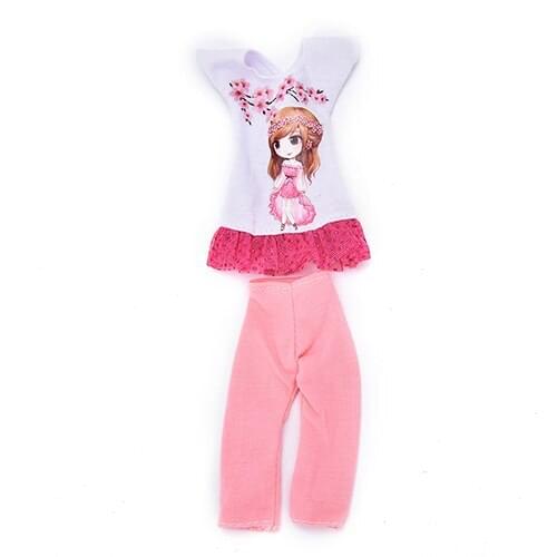 Child Toy Fashionable outfits Casual Suits For Doll Best Gift Baby Toy Doll Accessories