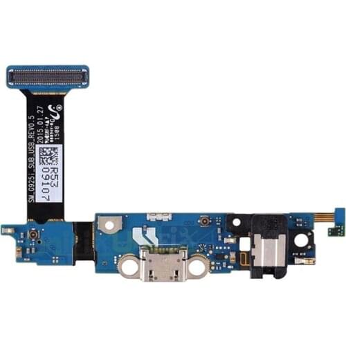 For Samsung Galaxy S6 edge SM-G925i G925F G925A G925T G925V G925P G925R4 G9250 Charge Charging Port Dock Connector Flex Cable