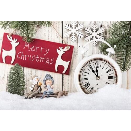 Merry Christmas photography background vinyl fabric newborn photo-shot backdrop for photographic studio props fotografia LV-1240
