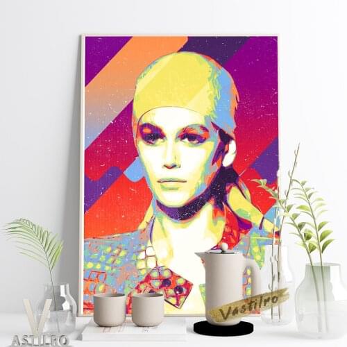 Kaia Jordan Gerber Fashion Model Art Prints Poster Celebrity Magazine Album Canvas Painting Sexy Girl Wall Picture Home Decor