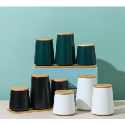 500-850ml Kitchen Storage Jar Big Belly Shape Sealed Tank Coffee Bean Grains Candy Chocolate Bean Storage Container