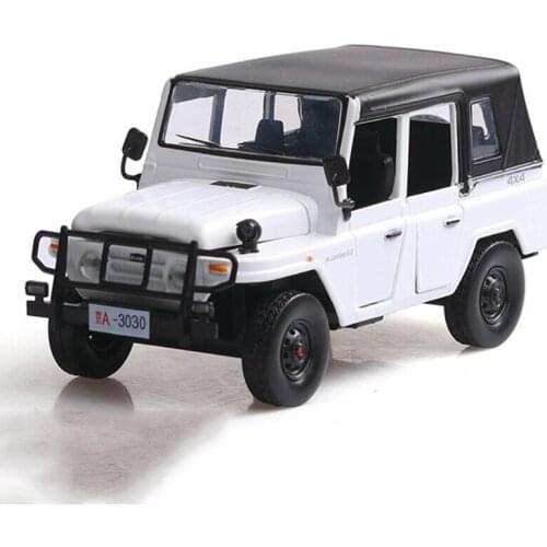 14.5CM 1:28 Scale White Color Metal Alloy Car Off Road SUV Pull Back Diecasts Vehicles Model Toys For Children Kids
