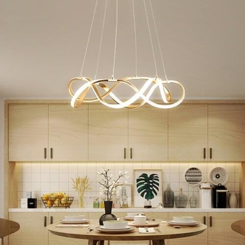 NEW Modern LED Pendant Light For Living room Dining Room Hanging Lamps LED Pendant Lamps Chandelier pendant Fixtures Gold