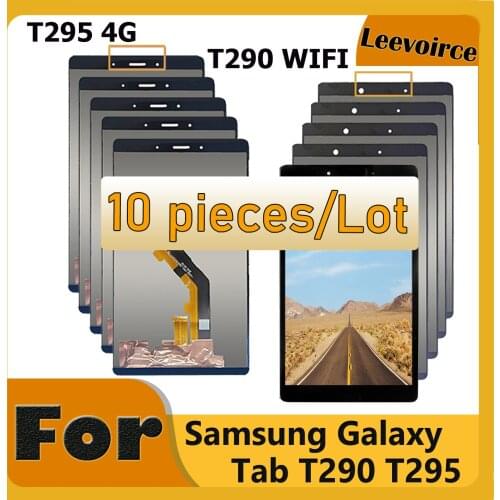Wholesale 10 Pcs/Lot LCD for Samsung Galaxy Tab A 8.0 2019 SM-T290 SM-T295 T290 T295 LCD Screen Touch Display Digitizer Assembly