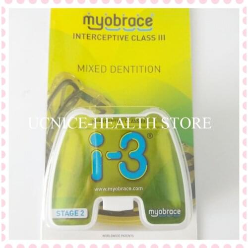 MRC Anti-bite Orthodontic Trainer I3 Interceptive class III malocclusion/Myobrace Orthodontic Brace I3 anti-jaw ages5-8