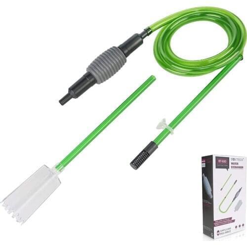 1Pc Semi-automatic Aquarium Clean Vacuum Water Change Changer Gravel Aquarium Simple Fish Tank Vacuum Siphon Pump Cleaner Tools