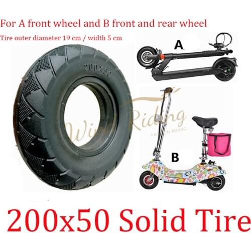 CST Zhengxin Tire 200x50 Tire 8 Inch Electric Scooter Thickened Inner and Outer Butyl Rubber Inner Tube 45 / 90 Degrees
