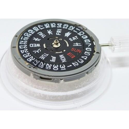High Quality NH36A Automatic Movement Black Date Wheel 21600 Watch Parts For NH36 Date at 3' Wrist Watch