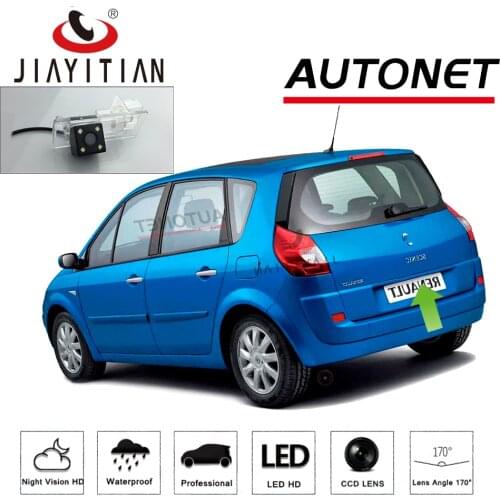 JIAYITIAN Rear Camera for Renault scenic 2 II Renault Grand scenic 2003~2009 backup Camera/Night Vision/CCD/License Plate camera