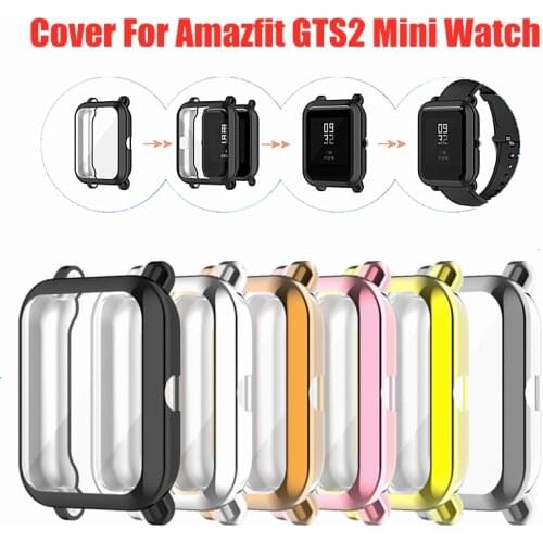 Screen Protector Case For Xiaomi Huami Amazfit GTS 2 mini Watch Colorful Protector TPU Case Cover For Amazfit GTS2 2e Cases