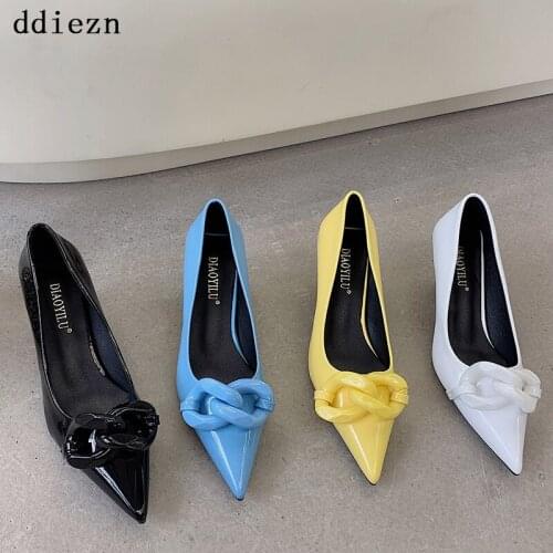 Women Pumps Shoe High Heels Korean Style Women Sandal 2021 Autumn New Heels Sexy High-Heeled Pointed Toe Shoes For Women