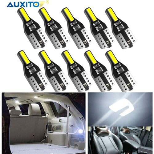 10pcs T10 Led W5W Car Interior LED Bulb For Opel Astra J G Agila Zafira A B Corsa D Insignia Admiral Ascona Sintra Mokka Meriva
