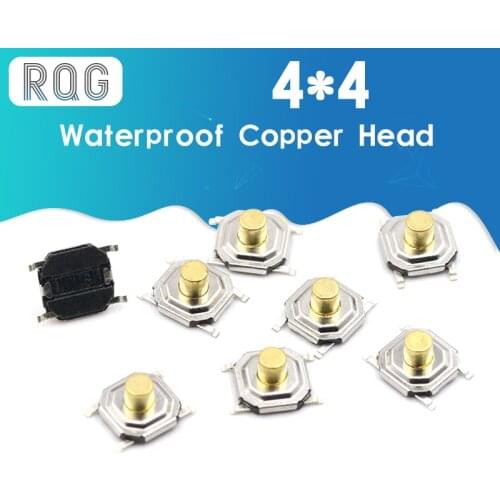 100PC/Lot SMD 4*4*1.5MM 4X4X1.5MM Tactile Tact Push Button Micro Switch Momentary