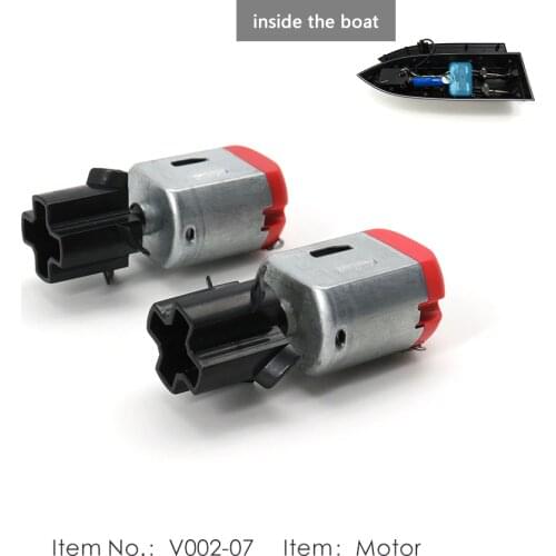 Flytec V002-07 RC Crocodile Boat Accessories Boat Motor For V002 Alligator Boat On Sale