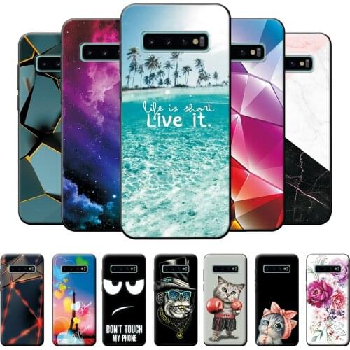 Case For Samsung Galaxy S10 Plus Soft Silicone Back Cover Bags For Samsung S10 Plus Case Bumper For Samsung S10 Plus S 10 Plus