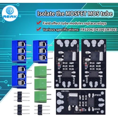 FR120N LR7843 AOD4184 D4184 Isolated MOSFET MOS Tube FET Module Replacement Relay 100V 9.4A 30V 161A 40V 50A Board
