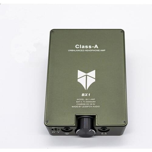 LESS BX1 Full Discrete Single Output HI END Headphone AMP Earphones Headphone Amplifier