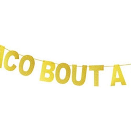 Letter birthday flag creative tag bachelor party decoration flag room scene decoration hanging decorations