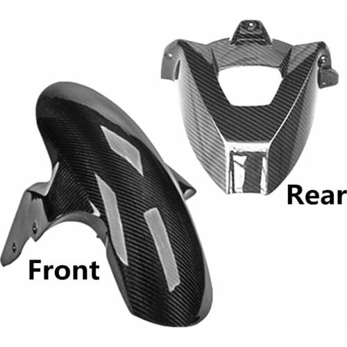 Real Carbon Fiber Front Fender & Rear fender Motorcycle Accessories For BMW S1000RR S 1000RR 2009-2018 S1000R 2014-2018