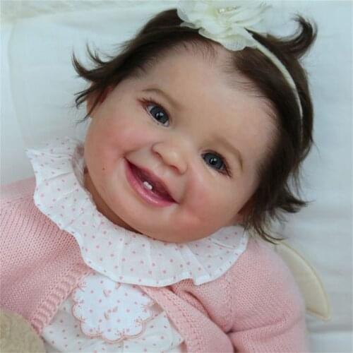 ADFO DIY Blank Reborn Baby Doll Parts 20 inch Handmade Princess Juliana Vinyl Silicone Gift Unpainted Unassembled Doll kit