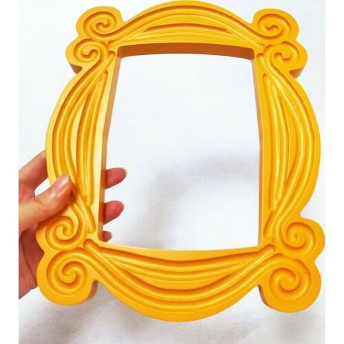 Monicas Apartment Frame TV Friends Wood Handmade Mon Door Frames Home Peephole Image Picture Photo Decor Collection Cosplay