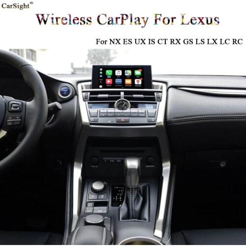 Same Familiar Interface from Your iPhone Apple CarPlay Integration for Lexus LS Enform 2.0 Infotainment System