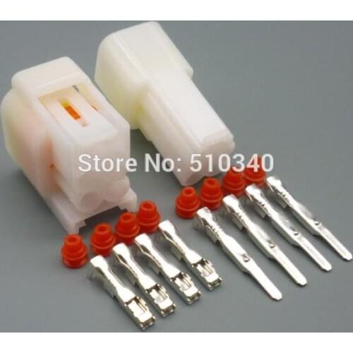 1 Sets/Kit 4 Pin/Way Waterproof Electrical Wire Connector Male and female Automobile Connector
