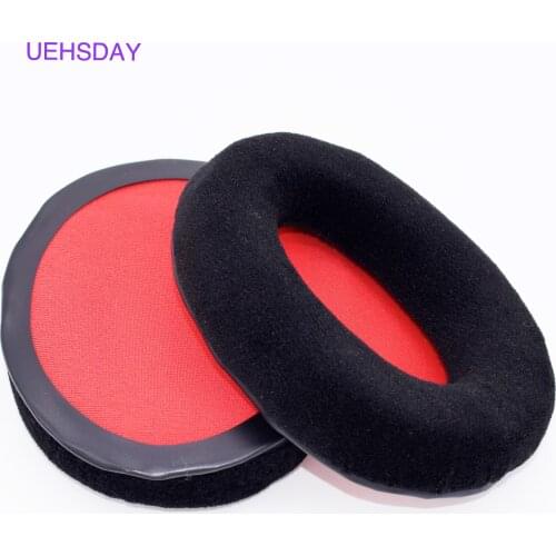 1 Pair Ear Pads For Kingston KHX HSCC BK FR HyperX Cloud Headphone Earpads For Kingston Gaming Headset HyperX Velvet Cushions