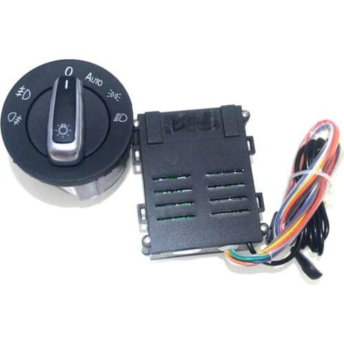 Auto Light Sensor with Headlight Switch Coming Leaving Home for VW Golf 4 MK4 Jetta Polo Passat B5 Rapid Fabia