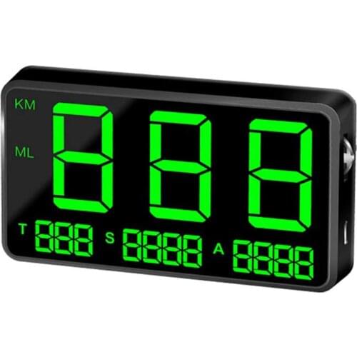 Large Screen 4.5" GPS HUD Speedometer Head-Up Display Digital Car Speed Alarm System Universal For all Cars, Buses, Trucks Tools