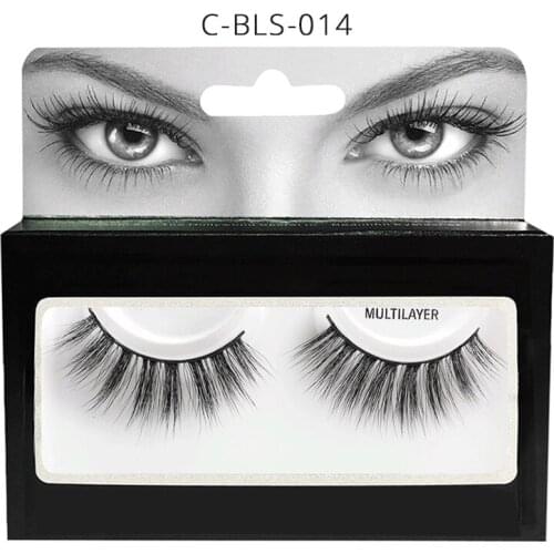 Cursavela Dramatic 3D Mink False Eyelash Thick Wispy Eyelash Extension Volume Silk Lashes Makeup Lashes Wholesale free shipping