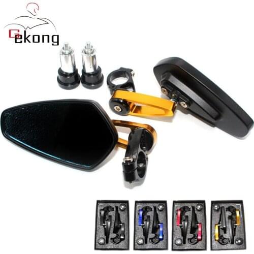 For Aprilia rs125 sr50 125 50 650 rsv4 rsv 1000 tuono v4 v4r Motorcycle 22mm 7/8"CNC Handle Bar Grips End Rearview Side Mirrors