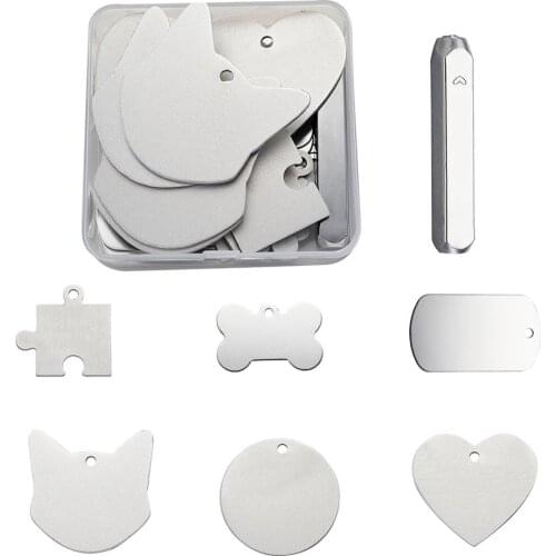 Pandahall 31pcs/box Mixed Shapes Silver Color Aluminium Laser Cut Pendants DIY for Necklace Bracelet Jewelry Making Findings