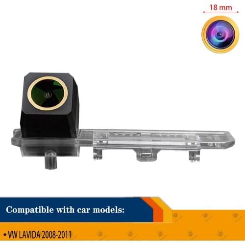 HD 1280x720p Golden Camera for VW LAVIDA 2008-2011 , Rear View Reversing Backup Camera Night Vision Waterproof Camera