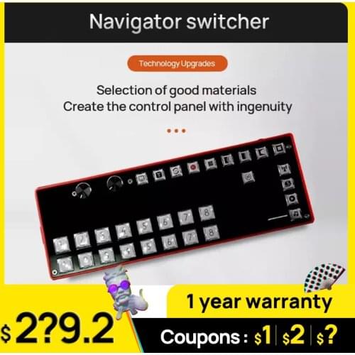 HY-280 Control Panel of Vmix Switcher Video Recording Equipment Video Switcher for New Media Live Youtube Ins TV Broadcasts