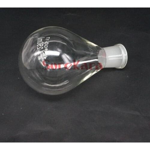 250ml laboratory Rotavap Round-Bottom Flask Borosilicate Glass For rotary evaporator